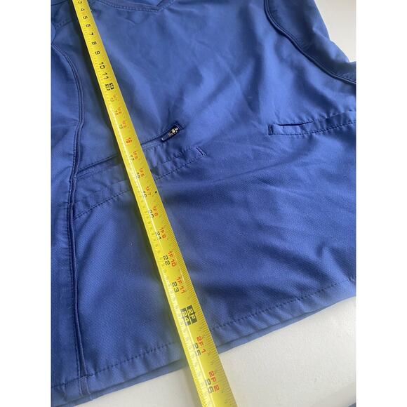 Scrubology Navy Blue Scrubs Womens Size XS/ Small Medical Clinical Work Career - Picture 6 of 15